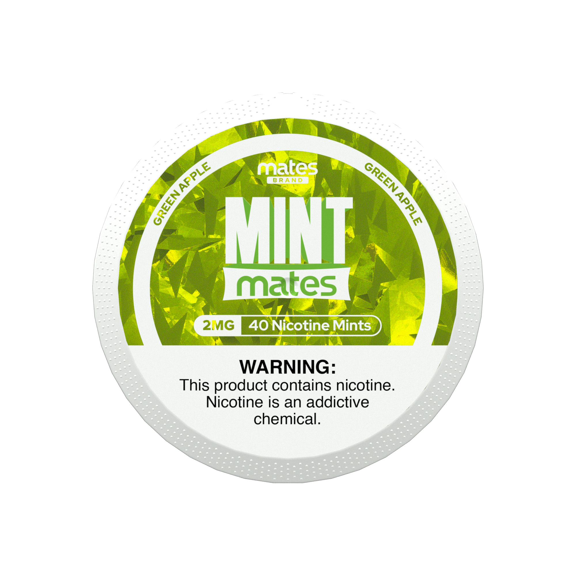 MintMates Nicotine Mints - Green Apple 5PK Box